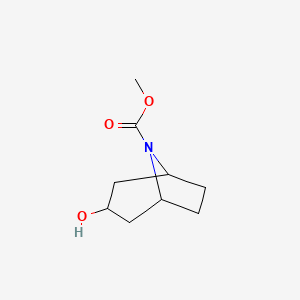 N-carbomethoxy-8-azabicyclo(3,2,1)octan-3-ol