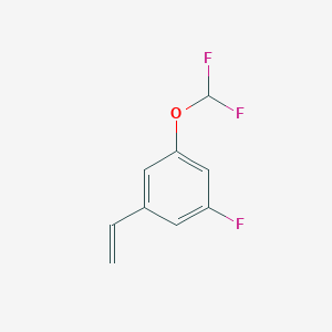 1-Fluoro-3-difluoromethoxy-5-vinylbenzene