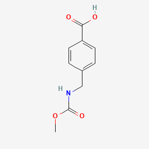 4-Carbomethoxyaminomethyl benzoic acid