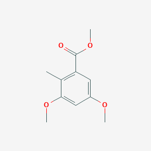 molecular formula C11H14O4 B8400327 methyl 3,5-dimethoxy-2-methylbenzoate CAS No. 52344-94-2