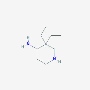 4-Amino-3,3-diethylpiperidine