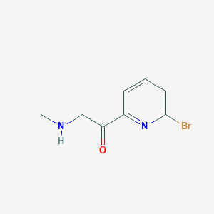 2-Bromo-6-(methylaminomethylcarbonyl)pyridine