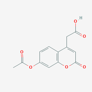 (7-Acetoxy-2-oxo-2H-chromen-4-yl)-acetic acid