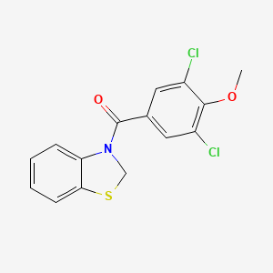 Benzo[d]thiazol-3(2H)-yl(3,5-dichloro-4-methoxyphenyl)methanone