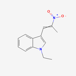 1-ethyl-3-(2-nitro-propenyl)-1H-indole