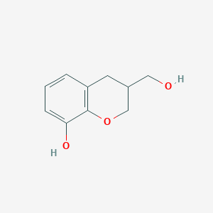 3,4-dihydro-8-hydroxy-3-hydroxymethyl-2H-1-benzopyran