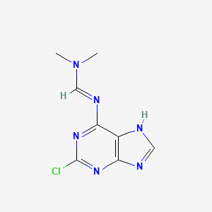 2-Chloro-6-[(dimethylaminomethylene)amino]purine