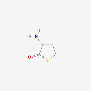 molecular formula C4H7NOS B084005 DL-高半胱氨酸硫代内酯 CAS No. 14007-10-4