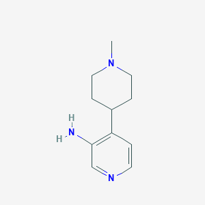4-(1-Methylpiperidin-4-yl)pyridin-3-amine