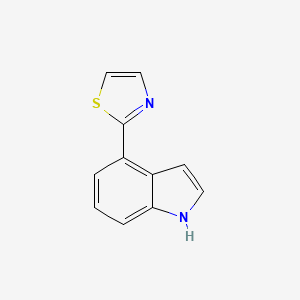 4-thiazol-2-yl-1H-indole