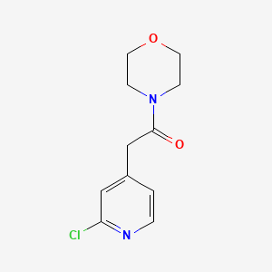 2-(2-Chloropyridin-4-yl)-1-(morpholin-4-yl)ethanone