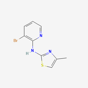 3-bromo-N-(4-methylthiazol-2-yl)pyridin-2-amine