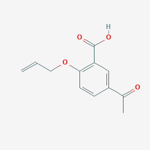 5-Acetyl-2-allyloxy-benzoic acid