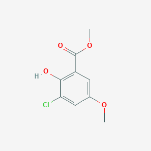 Methyl 3-chloro-2-hydroxy-5-methoxybenzoate