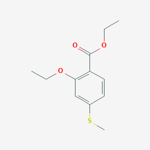 Ethyl 4-methylthio-2-ethoxybenzoate
