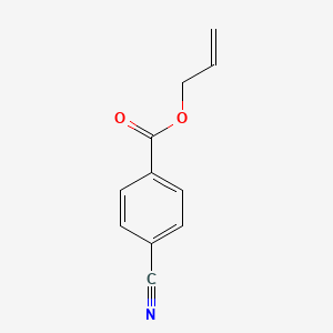 molecular formula C11H9NO2 B8401326 Allyl 4-cyanobenzoate 