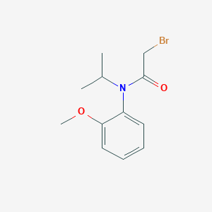 N-Isopropyl-N-(2-methoxy-phenyl) bromoacetamide