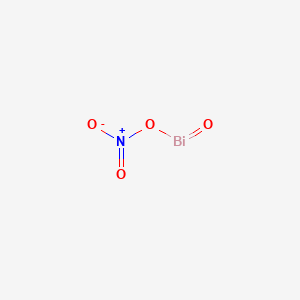 molecular formula BiNO4 B084018 (Nitrooxy)oxobismuthine CAS No. 10361-46-3