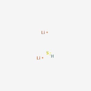 molecular formula HLi2S+ B084019 Dilithium;sulfanide CAS No. 12136-58-2