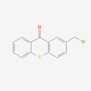 molecular formula C14H9BrOS B008402 2-(Bromomethyl)-9H-thioxanthen-9-one CAS No. 23117-71-7