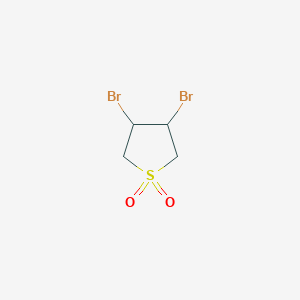 molecular formula C4H6Br2O2S B084020 3,4-Dibromosulfolane CAS No. 15091-30-2
