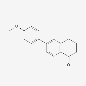 6-(4-Methoxyphenyl)tetralin-1-one