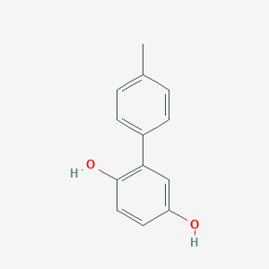 molecular formula C13H12O2 B084033 [1,1'-Biphenyl]-2,5-diol, 4'-methyl- CAS No. 10551-32-3