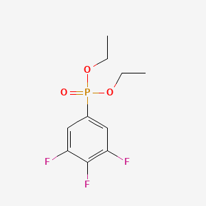 molecular formula C10H12F3O3P B8403512 Diethyl (3,4,5-Trifluorophenyl)phosphonate 