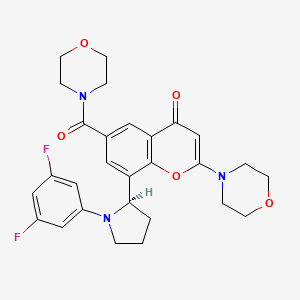 molecular formula C28H29F2N3O5 B8403725 PI3K-IN-2 