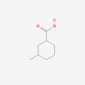 molecular formula C8H14O2 B084040 3-Methylcyclohexanecarboxylic acid CAS No. 13293-59-9