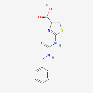 2-(3-Benzyl-ureido)-thiazole-4-carboxylic acid