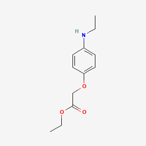 (4-Ethylamino-phenoxy)-acetic acid ethyl ester