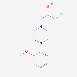 1-Chloro-3-[4-(2-methoxyphenyl)piperazin-1-yl]propan-2-ol