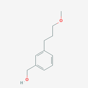 [3-(3-Methoxypropyl)phenyl]methanol