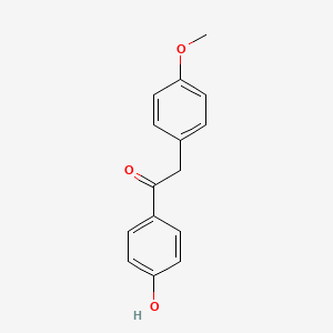 1-(4-Hydroxyphenyl)-2-(4-methoxyphenyl)ethanone