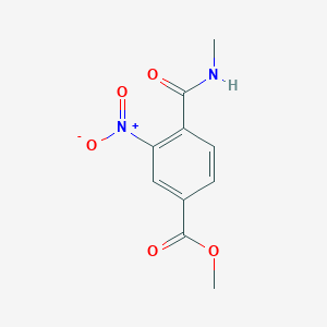 Methyl 4-(methylamino)carbonyl-3-nitrobenzoate