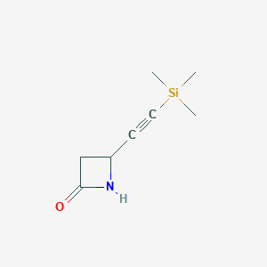 4-(2-Trimethylsilylethynyl)-2-azetidinone