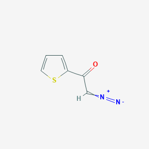 2-(Diazoacetyl)thiophene