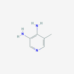 molecular formula C6H9N3 B084045 5-Methylpyridine-3,4-diamine CAS No. 13958-86-6
