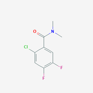 2-chloro-4,5-difluoro-N,N-dimethylbenzamide