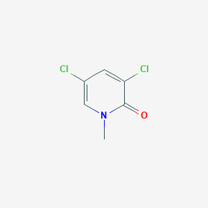 molecular formula C6H5Cl2NO B8404505 N-methyl-3,5-dichloro-2-pyridone CAS No. 4214-83-9
