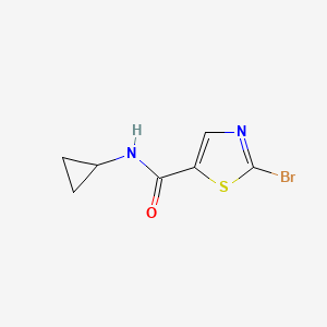 2-bromo-N-cyclopropylthiazole-5-carboxamide