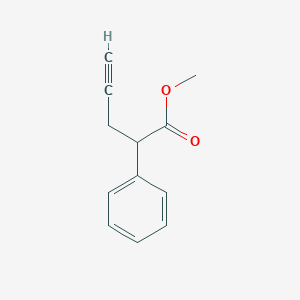 2-Phenyl-pent-4-ynoic acid methyl ester