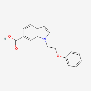 1-(2-phenoxyethyl)-1H-indole-6-carboxylic acid