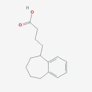 4-(6,7,8,9-Tetrahydro-5H-5-benzocycloheptenyl)butyric acid