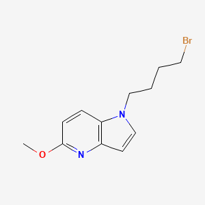 1-(4-Bromobutyl)-5-methoxy-1H-pyrrolo[3,2-b]pyridine