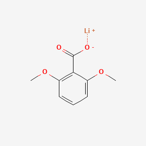 molecular formula C9H9LiO4 B8405057 Lithium 2,6-dimethoxybenzoate 