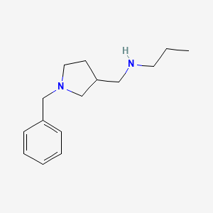 1-(phenylmethyl)-N-propyl-3-pyrrolidinemethanamine