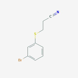 3-[(3-Bromophenyl)thio]propionitrile