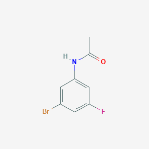 molecular formula C8H7BrFNO B8405167 N-(3-bromo-5-fluorophenyl)acetamide 